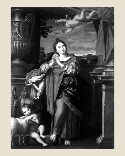 Saint Agnes, Domenichino, 17th century